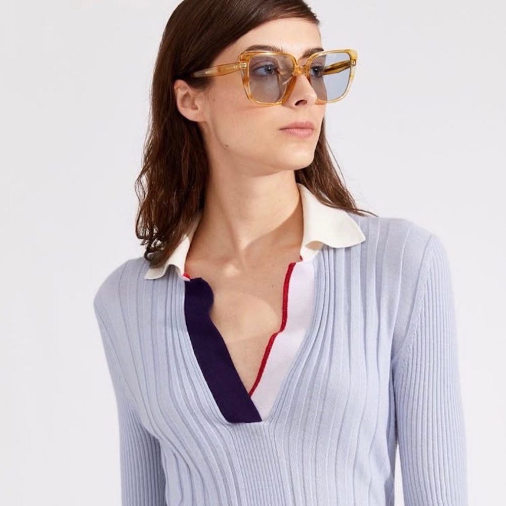 JED cashmere sweater size M, light blue